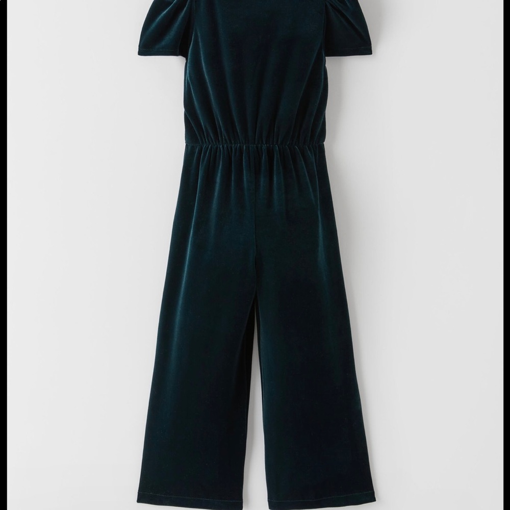 Zara girls velvet jumper
